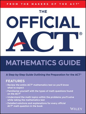 cover image of The Official ACT Mathematics Guide